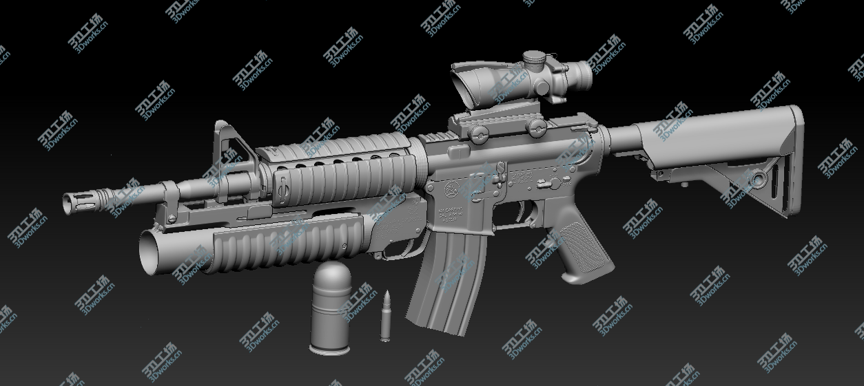 images/goods_img/20180425/Colt M4A1 with M203/2.png